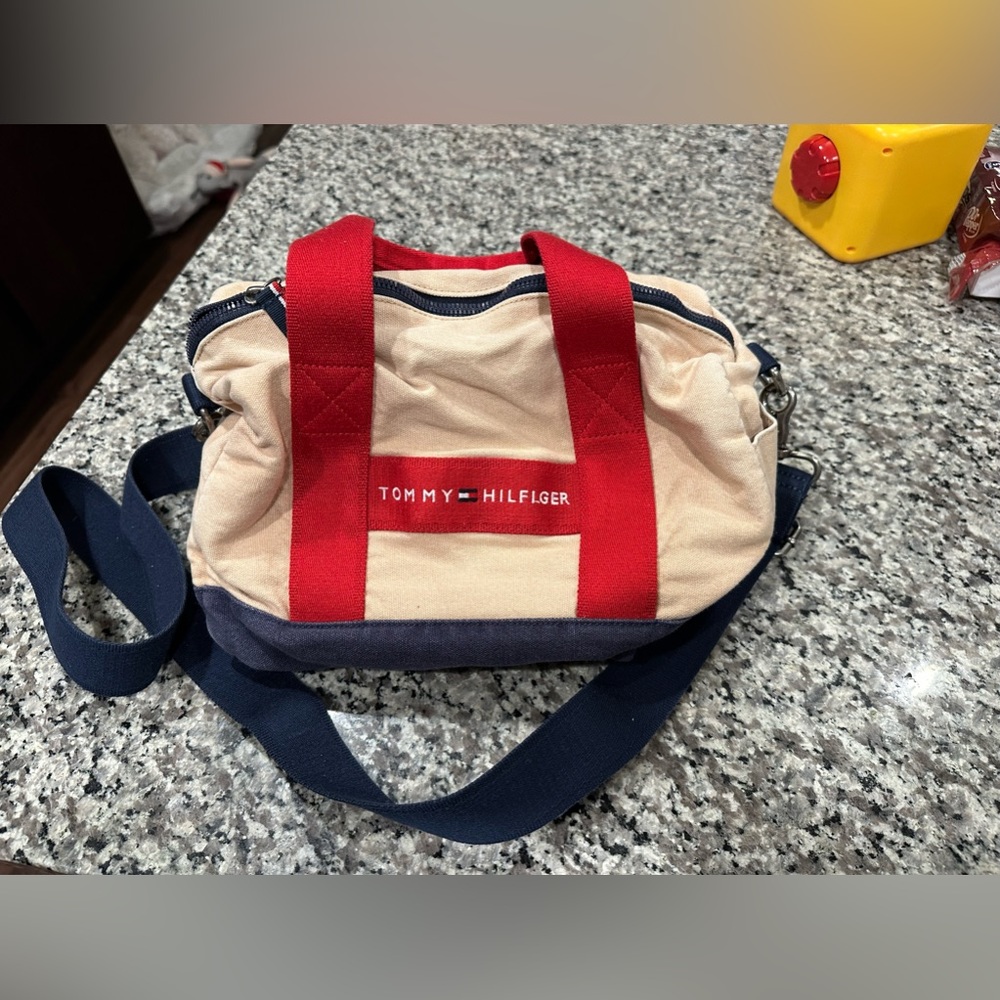 Vintage Tommy Hilfiger canvas cross body